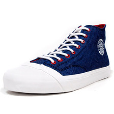LOSERS SCHOOLER CLASSIC HI "OKAYAMA DENIM" "CUSTOM MADE" BLU/WHT/RED SCH01画像