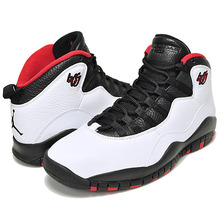 NIKE AIR JORDAN 10 RETRO WHITE/BLACK-TRUE RED 310805-102画像