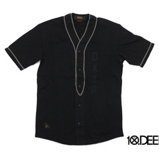 10DEEP D TOWN BASEBALL JERSEY BLACK画像