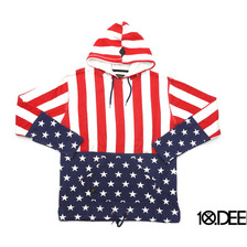 10DEEP GRAND STAND HOODIE RED画像
