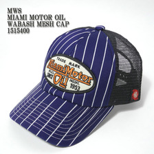 MWS MIAMI MOTOR OIL WABASH MESH CAP 1515400画像