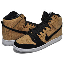 NIKE DUNK HIGH PREMIUM SB BLACK/BLACK-HAZELNUT-WHITE 313171-026画像