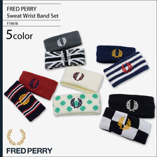 FRED PERRY Sweat Wrist Band Set JAPAN LIMITED F19618画像