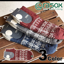 rasox メンズ・レディース ソックス フィギュア・スーパーロウ CA151SN01画像