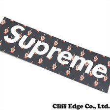 Supreme &times; UNDERCOVER Fuck Box Logo Sticker BLACK画像