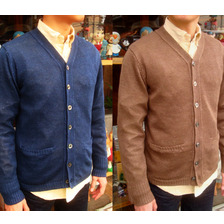 COLIMBO HUNTING GOODS SOUTH STREET Linen Knit Cardigan ZQ-0401画像