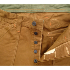 FREEWHEELERS UNION SPECIAL OVERALLS "LONGSHOREMAN OVERALLS" Vintage Chino Cloth Dry Finish 1522010画像
