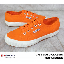 SUPERGA 2750G02 COTU CLASSIC HOT ORANGE 2750 G02画像