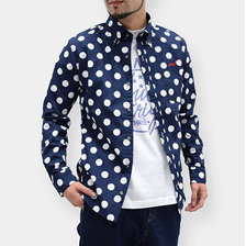 HTML ZERO3 Dot Spiral L/S Shirt SHT100画像