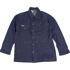 PRISON BLUES Yard Coat Rigid Blue Denim画像