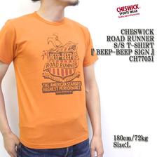 CHESWICK ROAD RUNNER S/S T-SHIRT 「BEEP-BEEP SIGN」 CH77051画像