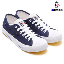CHUMS × atmos FLYING BOOBY LOW WHITE/NAVY CH63-1001-Z010画像