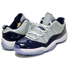 NIKE AIR JORDAN XI RETRO LOW "GEORGETOWN" "MICHAEL JORDAN" "LIMITED EDITION for JORDAN BRAND" NVY/GRY 528895-007画像