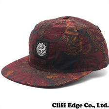 Supreme &times; Stone Island Nylon Metal 5C 6-Panel BURGUNDY画像