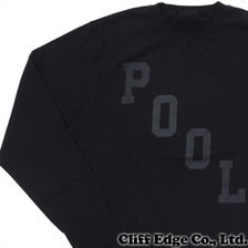 the POOL aoyama DIA POOL SWEAT PULLOVER BLACK画像