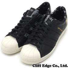 A BATHING APE &times; UNDEFEATED &times; adidas SUPERSTAR 80v CBLACK/CBLACK/CWHITE画像