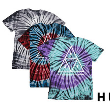 HUF TRIPLE TRAIANGLE SPIRAL TEE画像