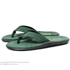 ISLAND SLIPPER PB203 FOREST GREEN SUEDE画像