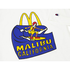 McDonald's × Champion マリブ店限定 半袖Tシャツ画像