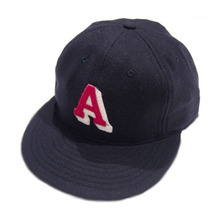 Ebbets Field Flannels &times; WAREHOUSE VINTAGE BASEBALL CAP/ATLANTA CRACKERS 1939/navy画像
