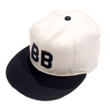 Ebbets Field Flannels &times; WAREHOUSE VINTAGE BASEBALL CAP/BUSTIN'BABES 1927/cream x black画像