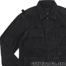 the POOL aoyama &times; WTAPS JUNGLE L/S 03 SHIRTS.COTTON.SATIN.POOL BLACK CAMO画像