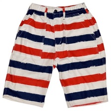 ETERNAL 52027 リラックスボーダーショーツ画像