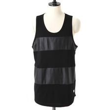 Stampd Perforated Leather Panel Tank SLA-M547TK画像