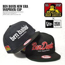 BEN DAVIS NEW ERA SNAPBACK CAP BDY-9406画像