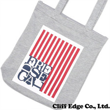 Fred Segal 星条旗柄 スウェット トートバッグ GRAY画像