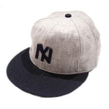 Ebbets Field Flannels &times; WAREHOUSE VINTAGE BASEBALL CAP/NEW YORK LINCOLN GIANTS/grey x navy画像