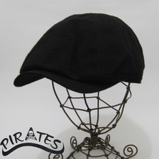 BROWN CHAIR ソフトガーゼ ハンチング キャップ ブラック BC-0342画像