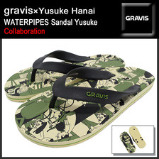 gravis &times; Yusuke Hanai WATERPIPES Sandal Yusuke 14874100-966画像