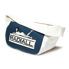 RADIALL SUPERIOR BAG (WHITE&times;BLUE)画像