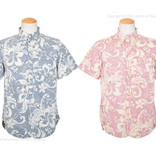 Cushman 半袖ボタンダウンシャツ バックプリント 25460画像