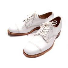 SANDERS #1041 MILITARY DERBY SHOE/white画像