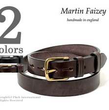 MARTIN FAIZEY M.F.SUDDLERY サドルレザーベルト 1-WESTEND-BUCKLE画像