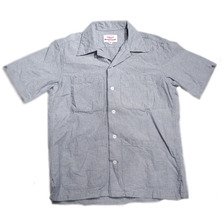 Battenwear FIVE POCKET CHAMBRAY ISLAND SHIRTS/blue画像