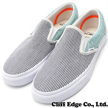 Carhartt WIP &times; VANS Classic Slip-On Hickory Stripe画像