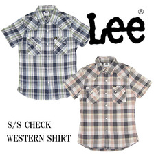 LEE CHECK WESTERN SHIRT LT0555画像