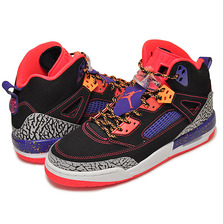 NIKE JORDAN SPIZ'IKE "TAZ" BG blk/brght crmsn-crt prpl-brght 317321-025画像