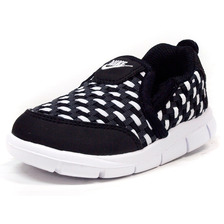 NIKE FREE WOVEN (TD) BLK/WHT 629959-006画像