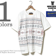 PENDLETON &times; WAREHOUSE NATIVE PATTERN T &ldquo;SUPERNOVA&rdquo;画像