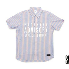 SWAGGER PARENTAL ADVISORY SHIRT RED画像
