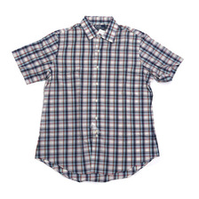 POLO RALPH LAUREN S/S Tartan Check Shirt GREENxNAVY画像