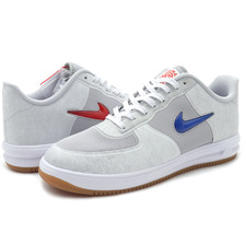 NIKE LUNAR FORCE 1 FUSE CLOT NEUTRAL GREY/UNIVERSITY RED-WHITE-GAME ROYAL 717303-064画像