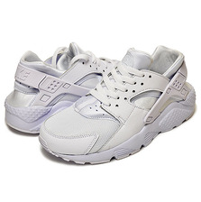 NIKE AIR HUARACHE RUN GS wht/wht-pure platinum 654275-110画像
