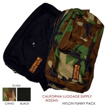 CALIFORNIA LUGGAGE SUPPLY ナイロンファニーパック IK02345画像