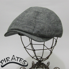 BROWN CHAIR スラブコットン ハンチング キャップ ネイビー BC-0345画像