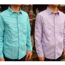 FREEWHEELERS HIPSTERS REUNION &ldquo;Moriarty&rdquo; Vintage Color Chambray 1523013画像